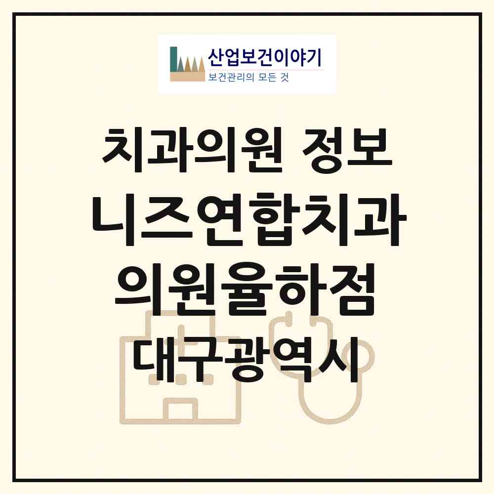 2026 니즈연합치과의원율하점 (대구 동구 안심1동)|치과의원|요양기관 정보
