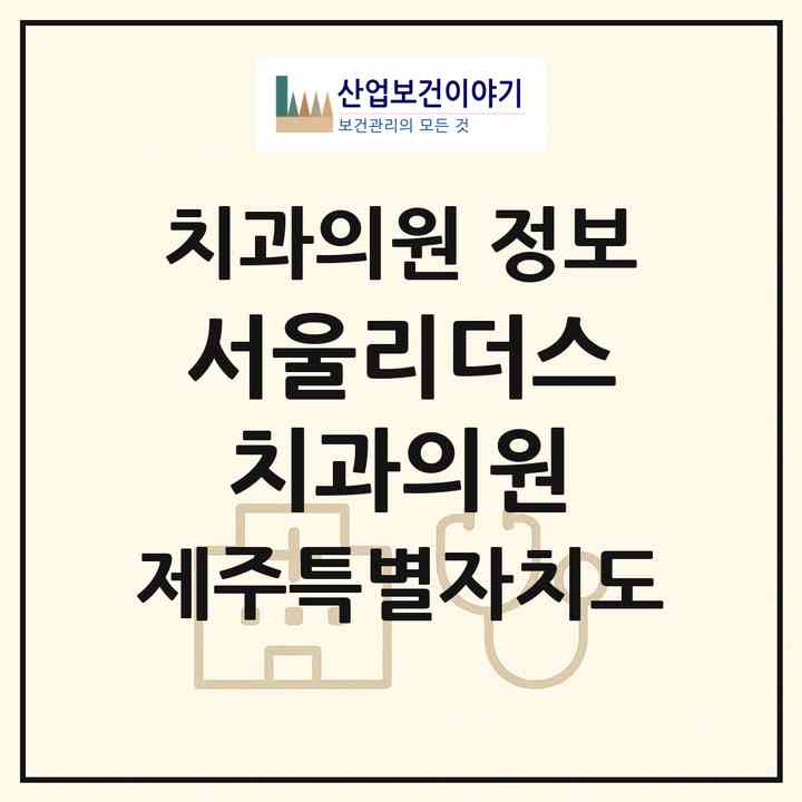 2026 서울리더스치과의원 (서귀포시 표선면)|치과의원|요양기관 정보