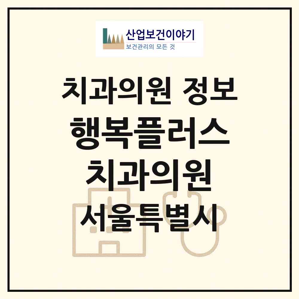 2026 행복플러스치과의원 (서울 강북구 번1동)|치과의원|요양기관 정보