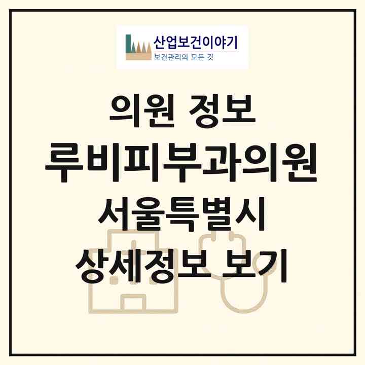 2026 루비피부과의원 (서울 강남구 서초4동)|의원|요양기관 정보