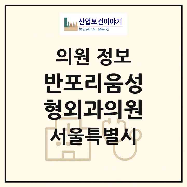 2026 반포리움성형외과의원 (서울 서초구 반포3동)|의원|요양기관 정보