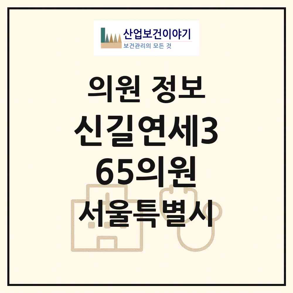 2026 신길연세365의원 (서울 영등포구 신길3동)|의원|요양기관 정보