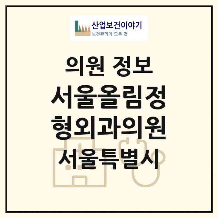 2026 서울올림정형외과의원 (서울 송파구 잠실4동)|의원|요양기관 정보