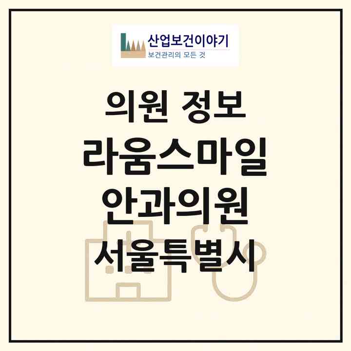 2026 라움스마일안과의원 (서울 강남구 역삼1동)|의원|요양기관 정보