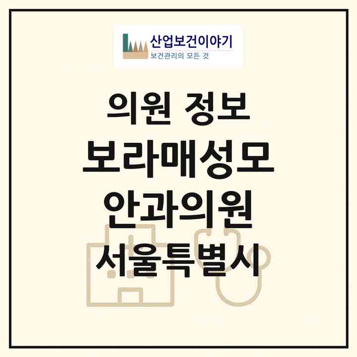 2026 보라매성모안과의원 (서울 영등포구 신길6동)|의원|요양기관 정보