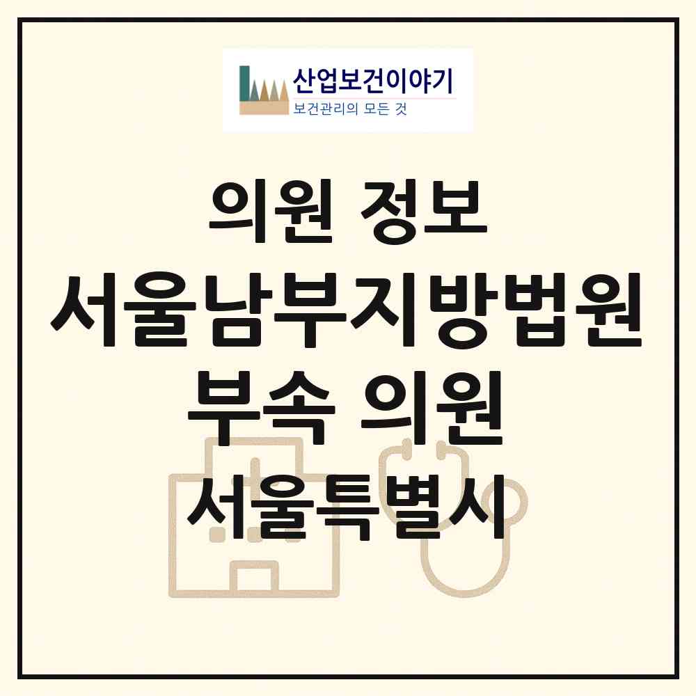 2026 서울남부지방법원 부속 의원 (서울 양천구 신정1동)|의원|요양기관 정보