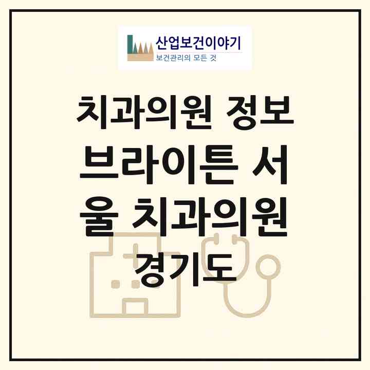 2026 브라이튼 서울 치과의원 (김포시 대곶면)|치과의원|요양기관 정보