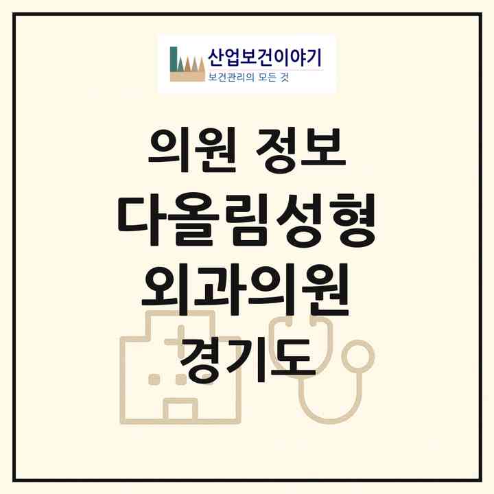 2026 다올림성형외과의원 (안양시 범계동)|의원|요양기관 정보