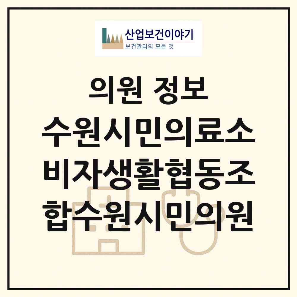 2026 수원시민의료소비자생활협동조합수원시민의원 (수원시 영화동)|의원|요양기관 정보