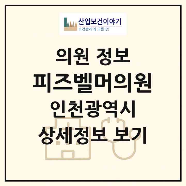 2026 피즈벨머의원 (인천 연수구 송도2동)|의원|요양기관 정보