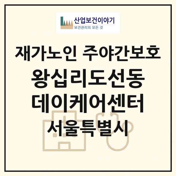 2026 왕십리도선동데이케어센터(서울 성동구 상왕십리동)|재가노인복지시설 주야간보호|주소·인력·정원·평가 정보