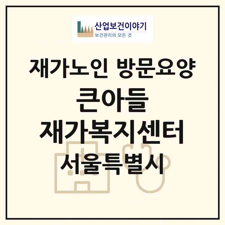 2026 큰아들 재가복지센터(서울 광진구 구의동)|재가노인복지시설 방문요양|주소·인력·정원·평가 정보