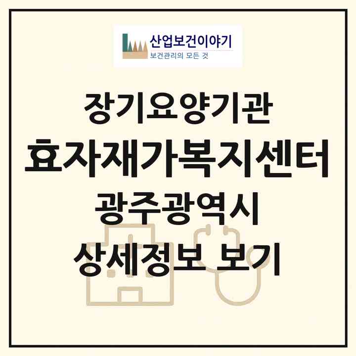2026 효자재가복지센터(광주 서구 금호동)|재가노인복지시설(방문목욕·방문요양)|주소·인력·정원·평가 정보
