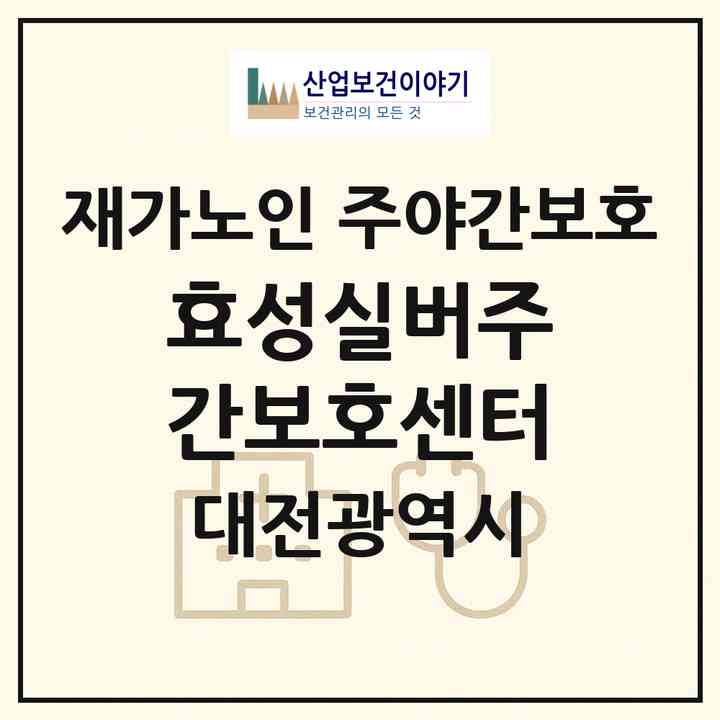 2026 효성실버주간보호센터(대전 서구 정림동)|재가노인복지시설 주야간보호|주소·인력·정원·평가 정보