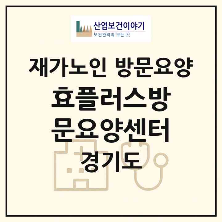 2026 효플러스방문요양센터(안양시 동안구 관양동)|재가노인복지시설 방문요양|주소·인력·정원·평가 정보