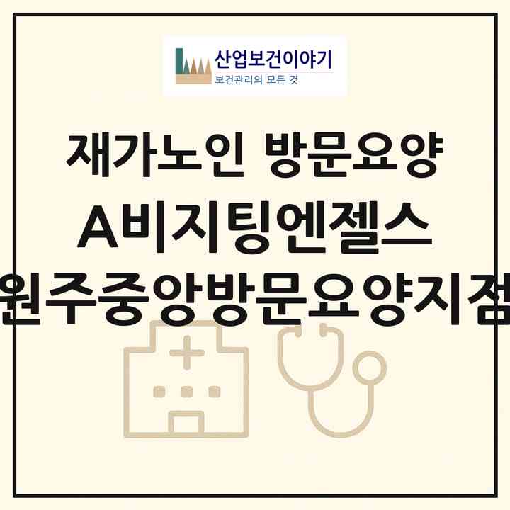 2026 (A)비지팅엔젤스 원주중앙방문요양지점(원주시 단구동)|재가노인복지시설 방문요양|주소·인력·정원·평가 정보