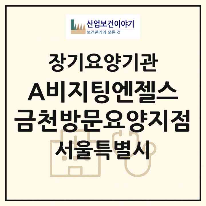 2026 (A)비지팅엔젤스 금천방문요양지점(서울 금천구 가산동)|재가장기요양기관(방문목욕·방문요양)|주소·인력·정원·평가 정보
