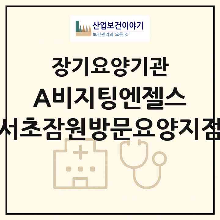 2026 (A)비지팅엔젤스 서초잠원방문요양지점(서울 서초구 잠원동)|재가장기요양기관(방문목욕·방문요양)|주소·인력·정원·평가 정보