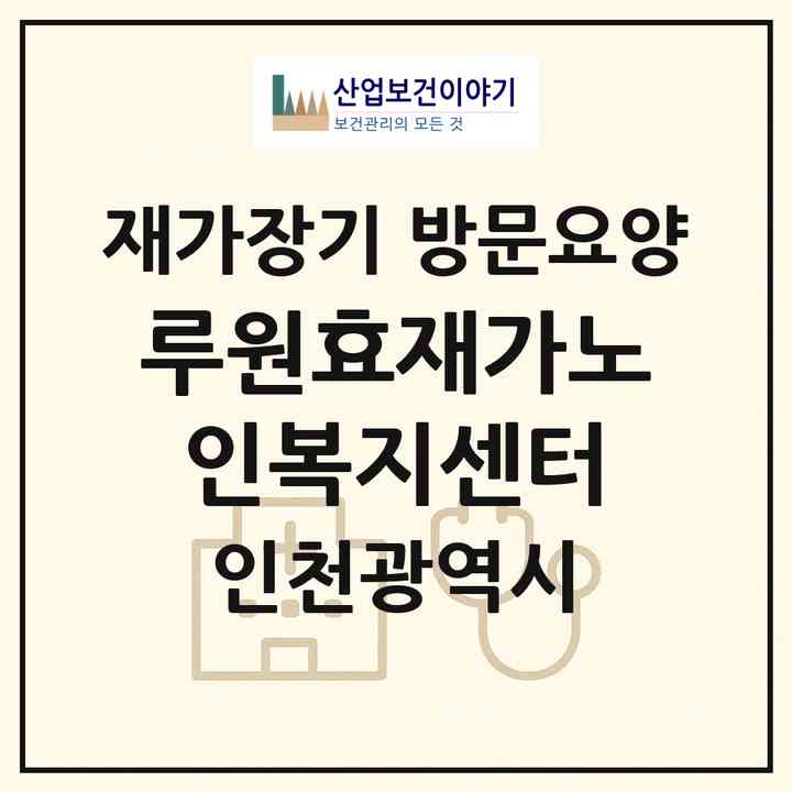 2026 루원효재가노인복지센터(인천 서구 가정동)|재가장기요양기관 방문요양|주소·인력·정원·평가 정보