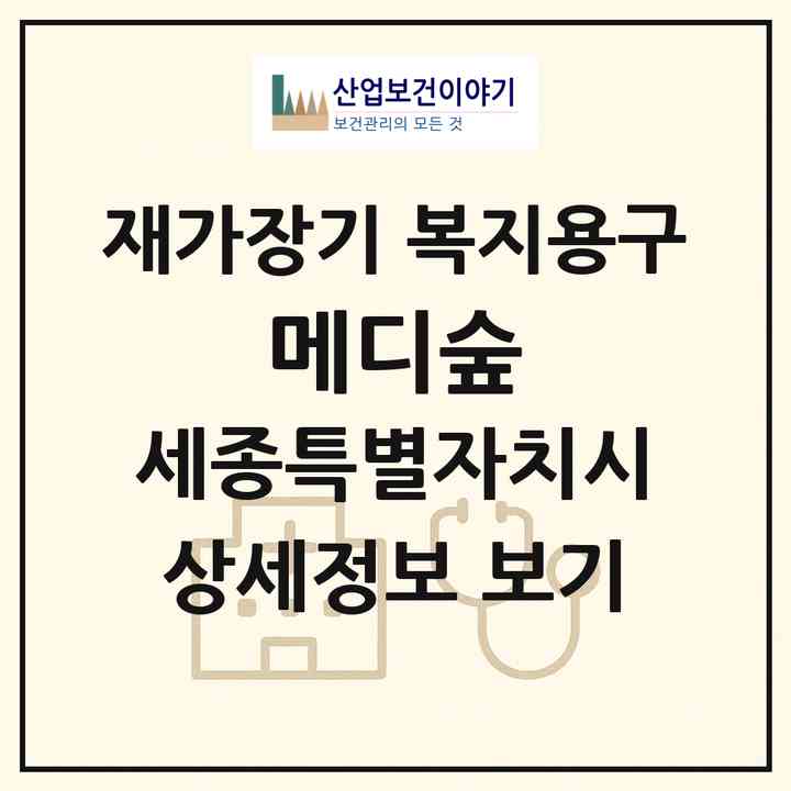 2026 메디숲(세종 세종시 금남면)|재가장기요양기관 복지용구|주소·인력·정원·평가 정보