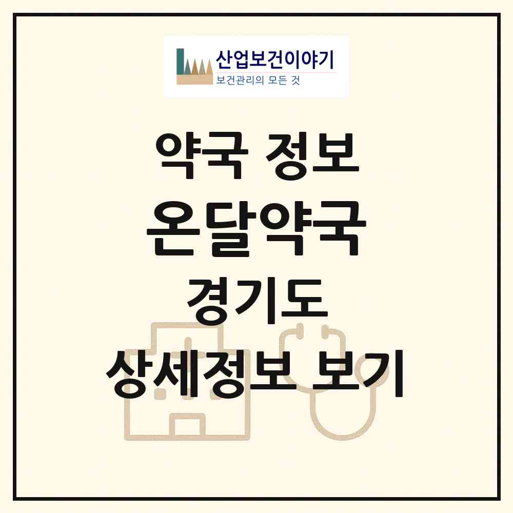 2026 온달약국 (수원시 권선동) | 위치·전화번호·약사수 약국 정보