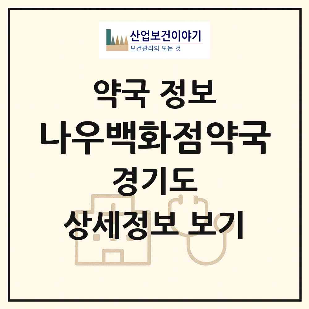 2026 나우(now)백화점약국 (안양시 안양동) | 위치·전화번호·약사수 약국 정보