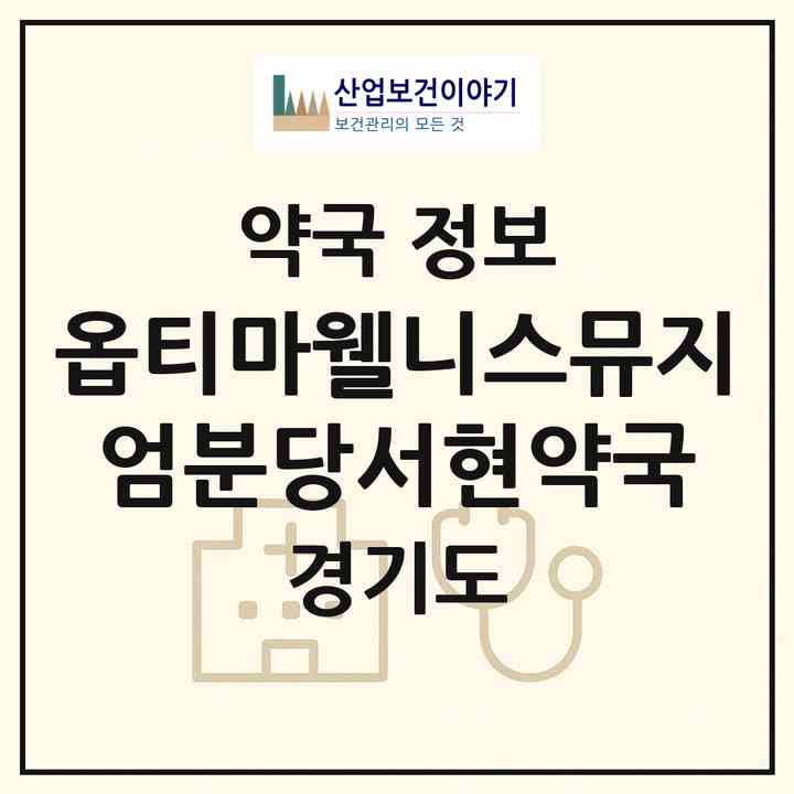 2026 옵티마웰니스뮤지엄분당서현약국 (성남시 서현동) | 위치·전화번호·약사수 약국 정보